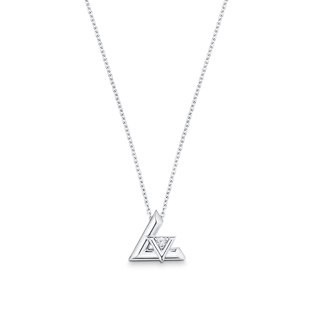 Louis Vuitton Volt One 18K Gold Necklace
