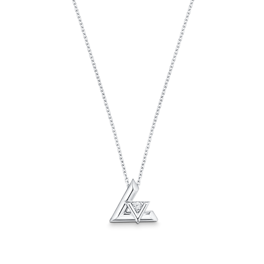 Louis Vuitton Volt One 18K Gold Necklace