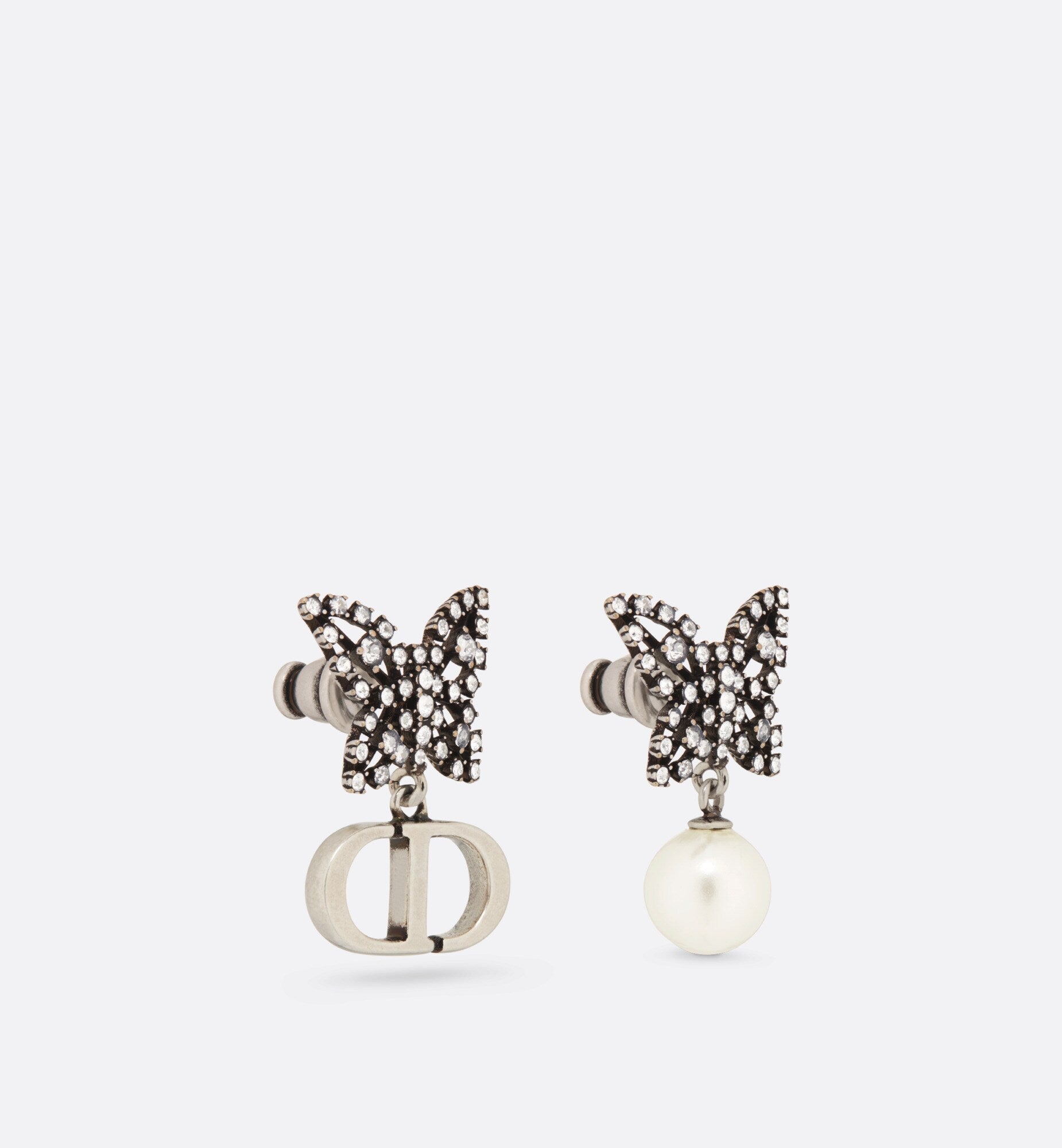 Dior Papillon De Nuit 18K Gold Earrings