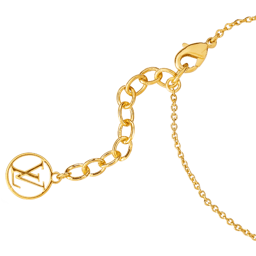 Louis Vuitton Nanogram 18K Gold Bracelet