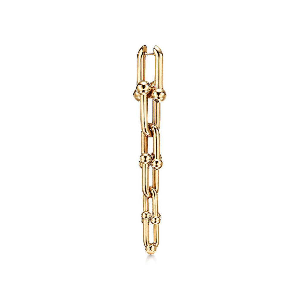 Tiffany HardWear Graduated Link 18K Gold Earrings