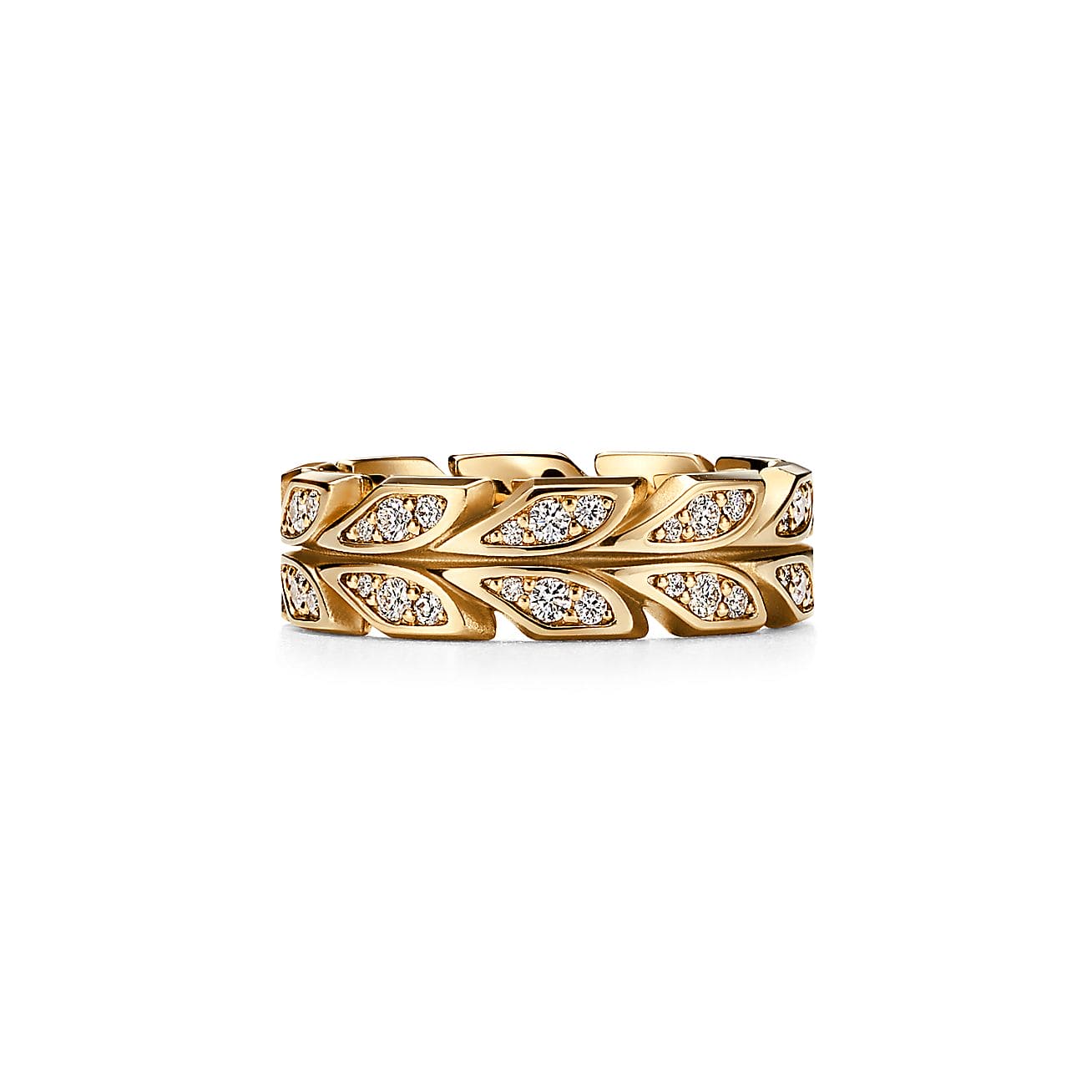 Victoria Vine 18K Yellow Gold Ring