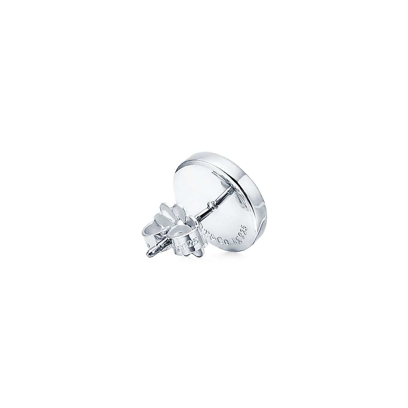 Tiffany Return to Circle Stud 18K Gold Earrings