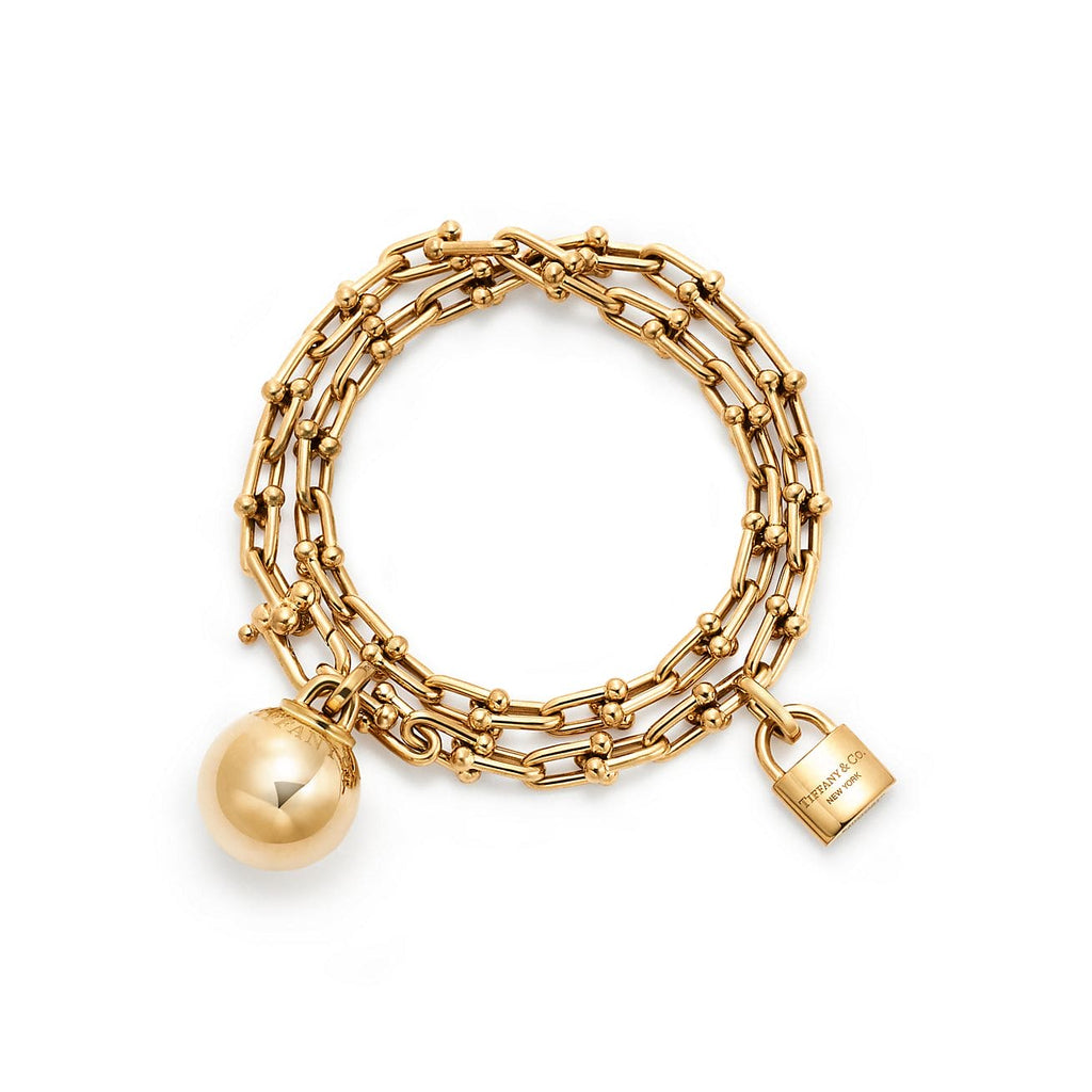 Tiffany HardWear Small Wrap 18K Gold Bracelet