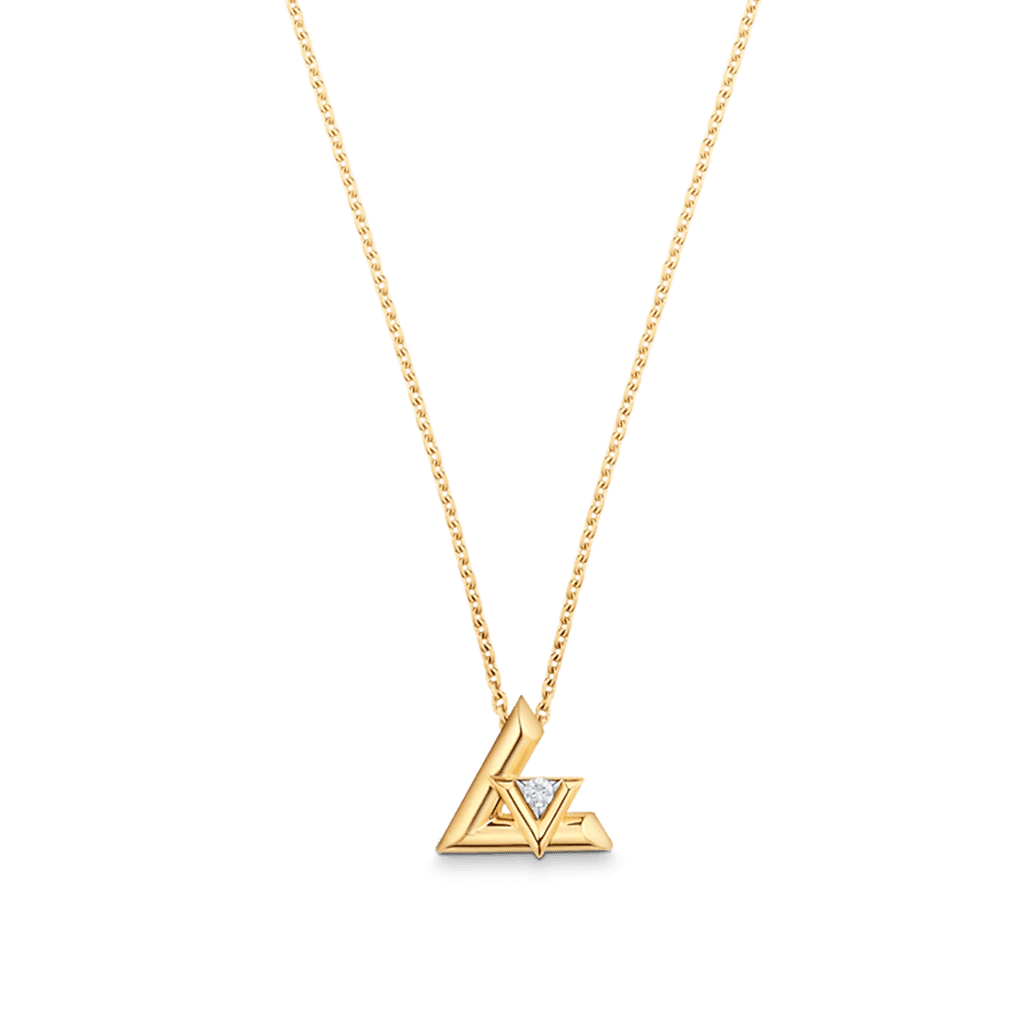 Louis Vuitton Volt One 18K Gold Necklace