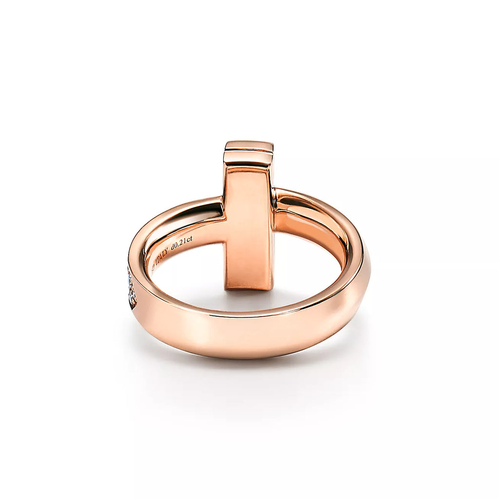 Tiffany T1 Diamonds 18K Gold Ring