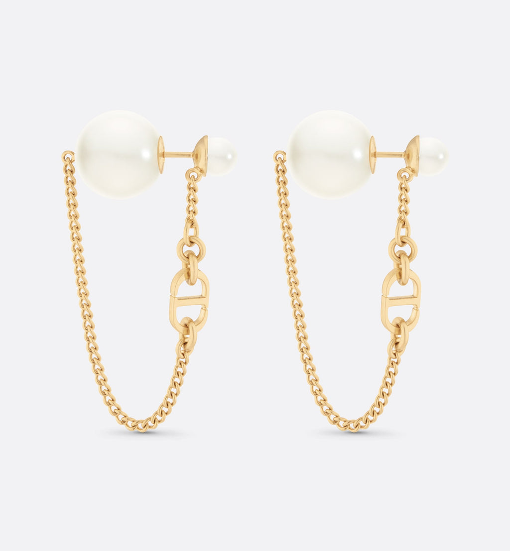 Dior Tribales 18K Gold Earrings