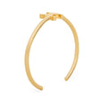 Celine Asymmetric 18K Gold Bracelet