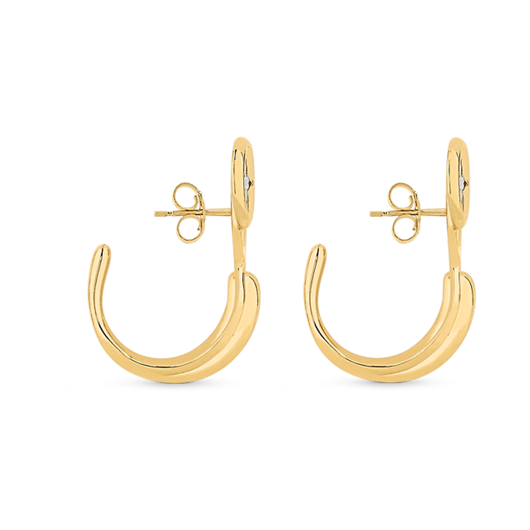Louis Vuitton Symphony 18K Gold Earrings
