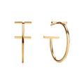 Tiffany Hoop 18K Gold Earrings