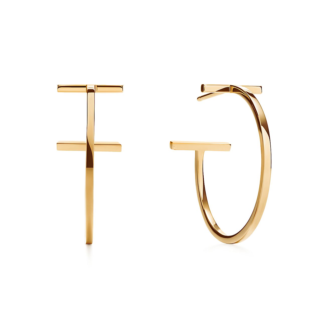 Tiffany Hoop 18K Gold Earrings