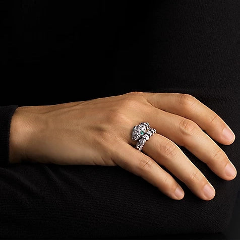Bvlgari Serpenti Tubolari 18K Gold Ring