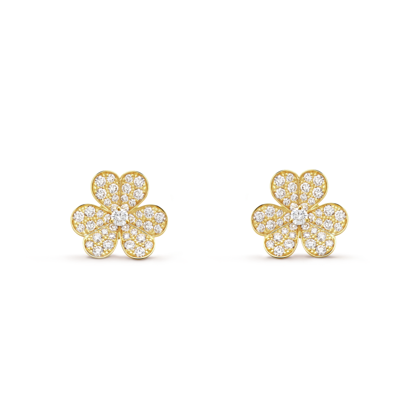 Frivole Small Model 18K Yellow Gold Earrings