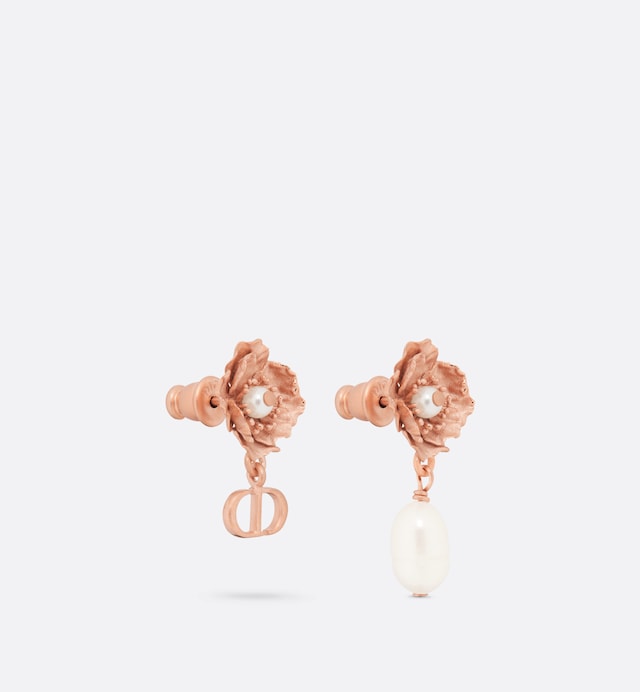 Dior D-Millefiori 18K Gold Earrings