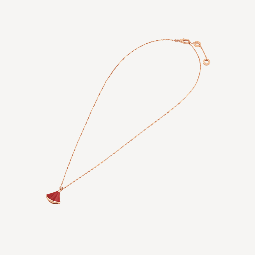 Bvlgari BVLGARI Dream Carnelian 18K Gold Necklace