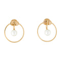 Dior 30 Montaigne Pearls 18K Gold Earrings