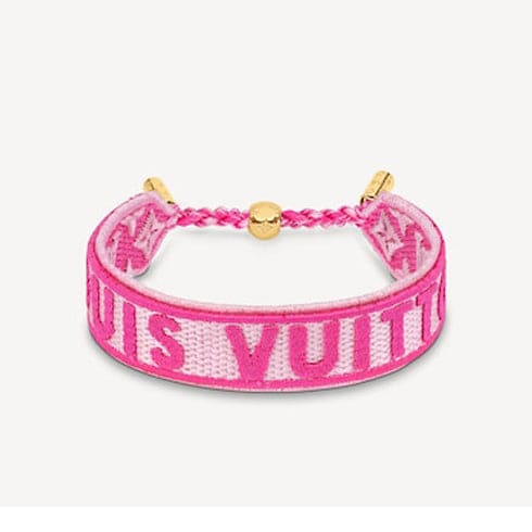 Louis Vuitton Buddy Pink 18K Gold Bracelet
