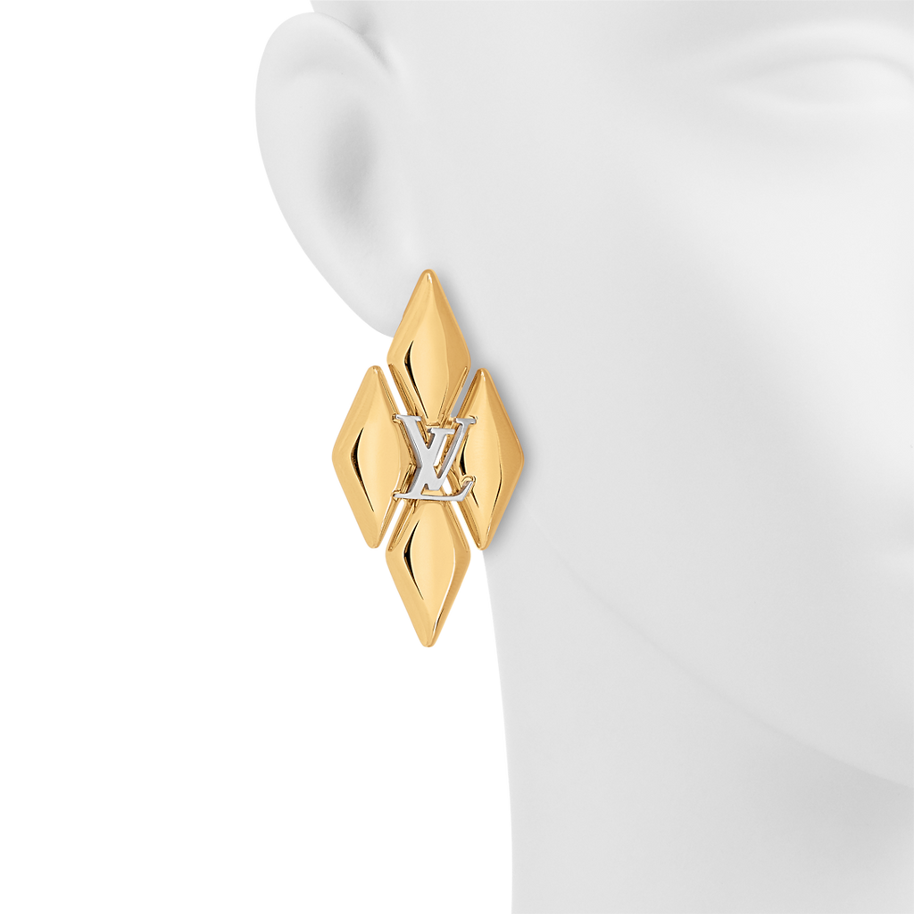 Louis Vuitton GO-14 18K Gold Earrings