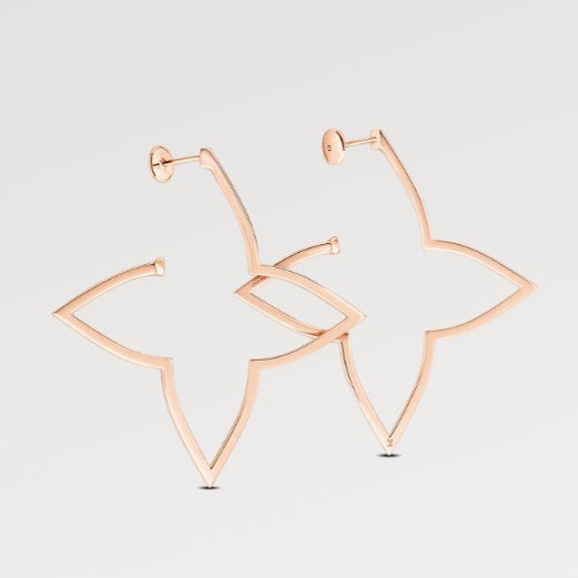Louis Vuitton Debuts Blossom 18K Gold Earrings