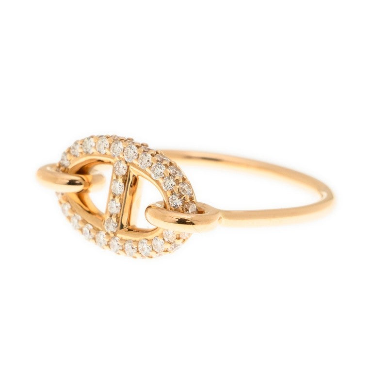 Hermes Farandole Diamond 18K Gold Ring