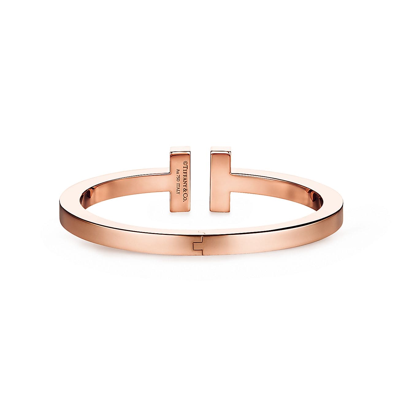 Tiffany Diamond Square 18K Gold Bracelet