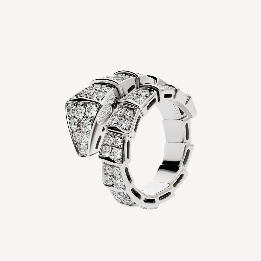 Bvlgari Serpenti Viper 18K Gold Ring