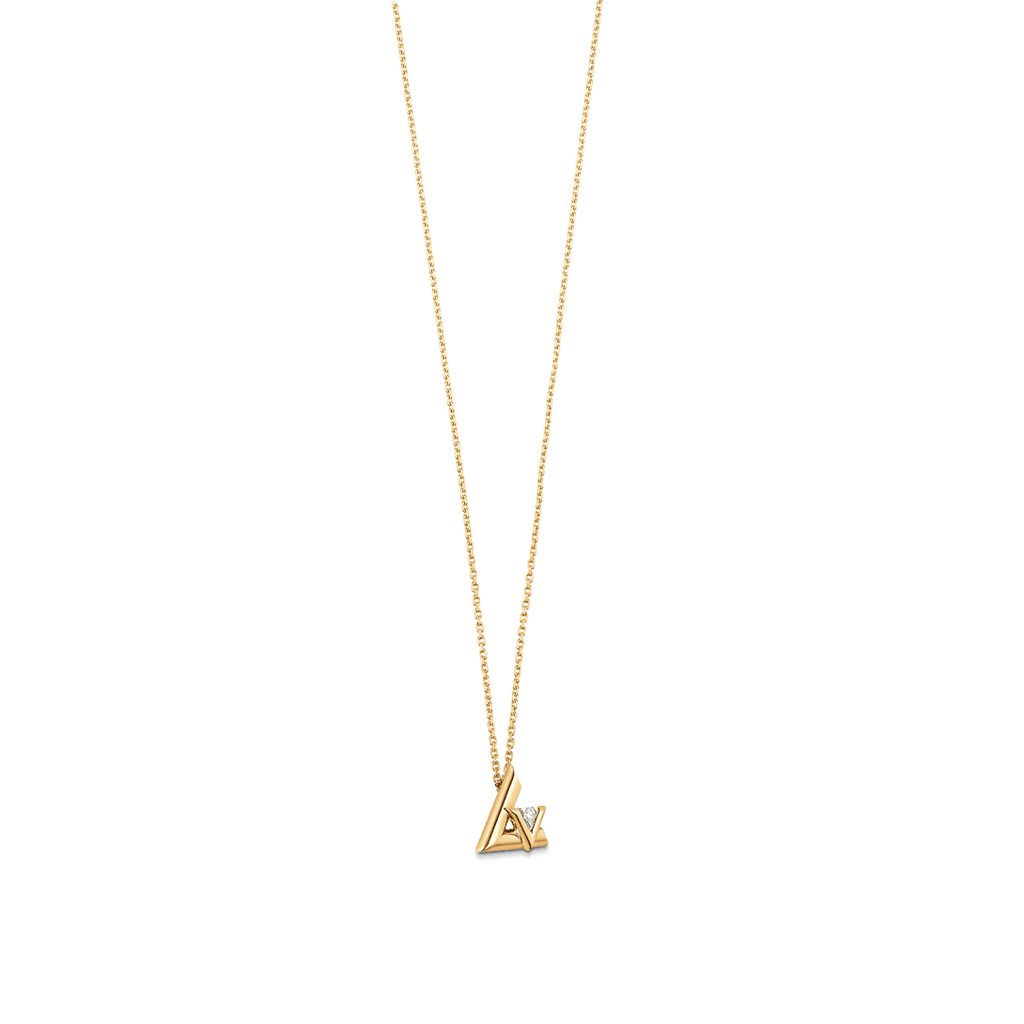 Louis Vuitton Volt One 18K Gold Necklace