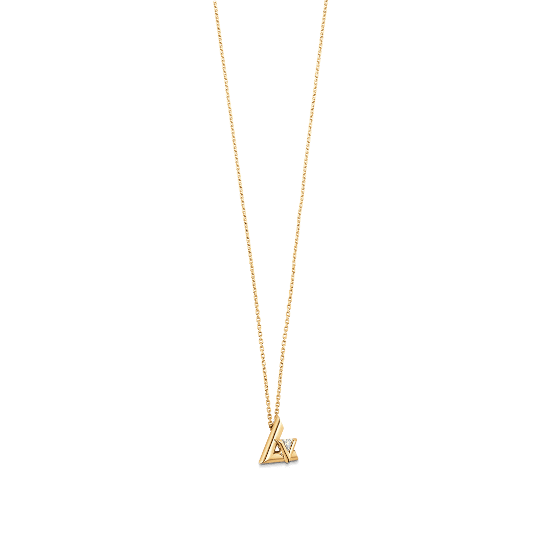 Louis Vuitton Volt One 18K Gold Necklace