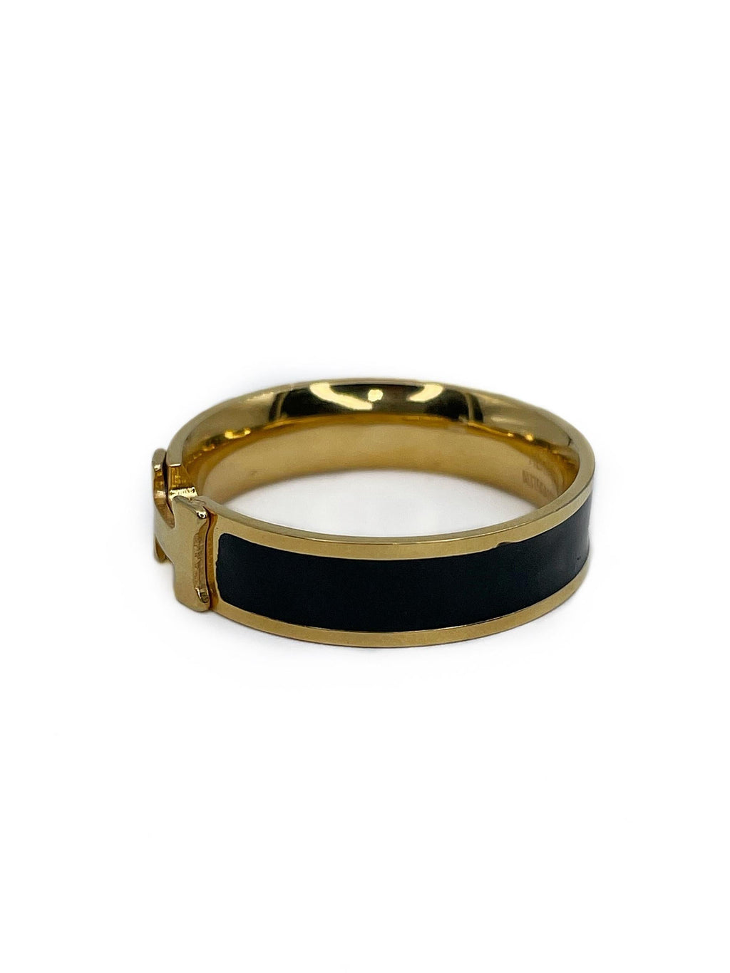 Hermes Vintage Clic 18K Gold Ring