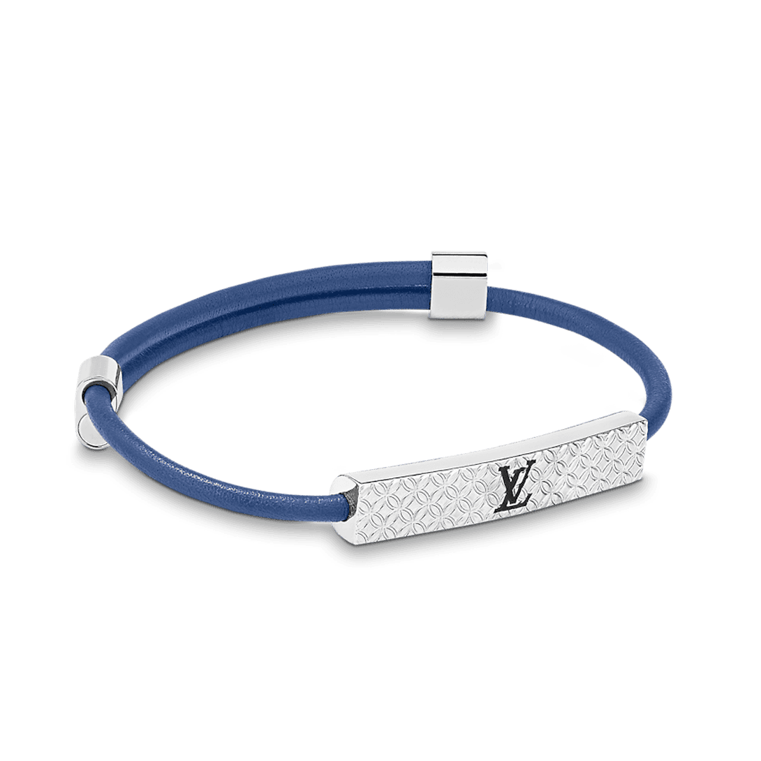 Louis Vuitton Champs Elys ̈¦es Blue 18K Gold Bracelet