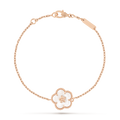 Lucky Spring Plum Blossom 18K Gold Bracelet
