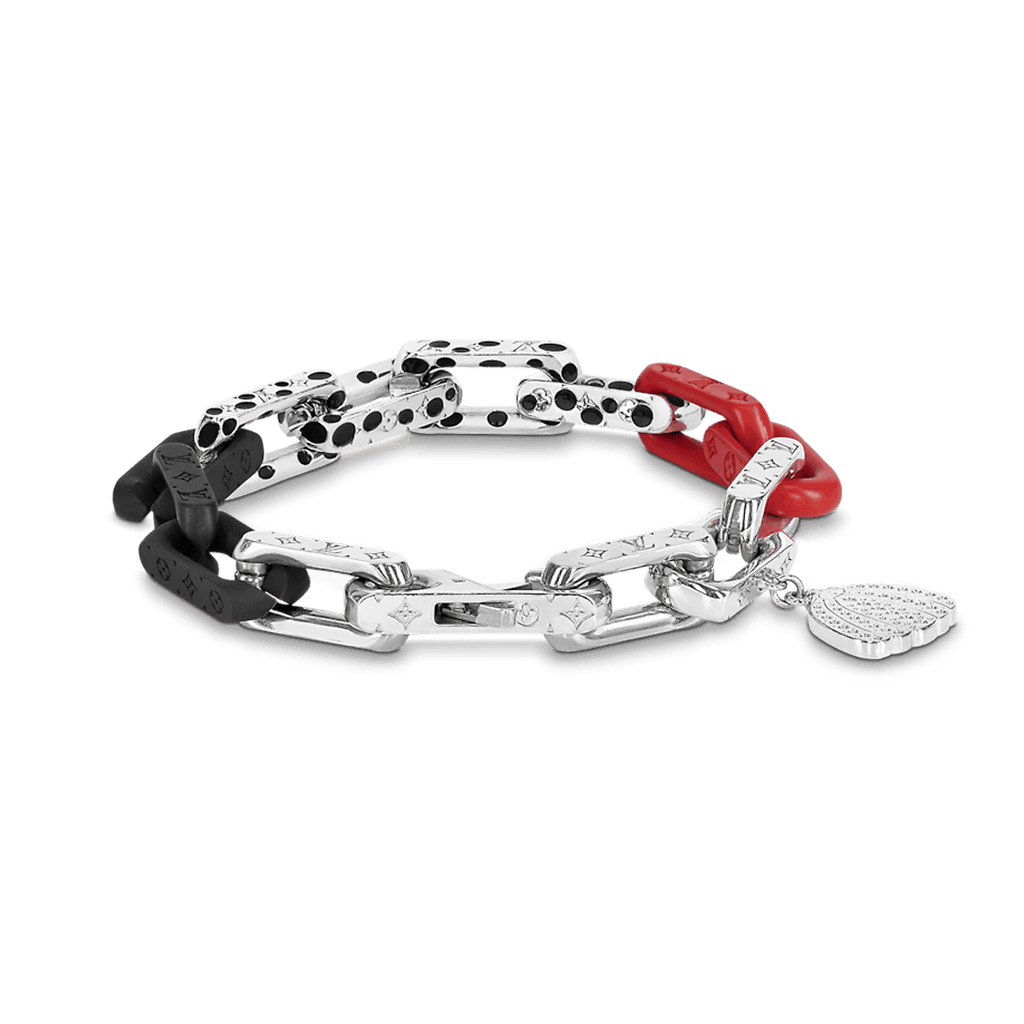 Louis Vuitton x YK Monogram Chain 18K Gold Bracelet