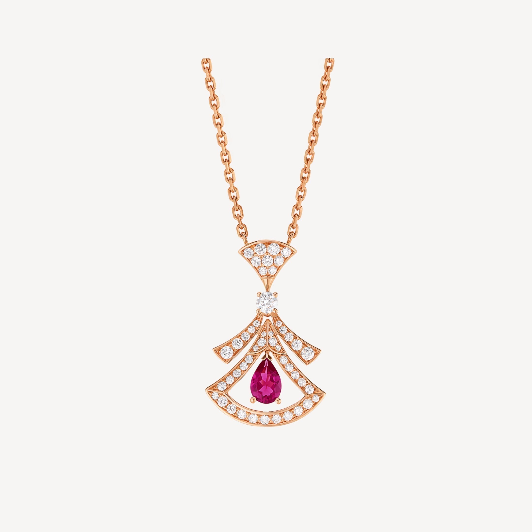 Bvlgari BVLGARI Dream Pearls Diamond 18K Gold Necklace