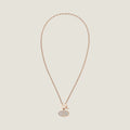 Hermes Chaine D'ancre Contour Pendant 18K Gold Necklace