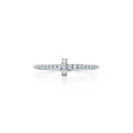 Tiffany Diamond Wire 18K Gold Ring