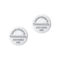 Tiffany Return to Circle Stud 18K Gold Earrings