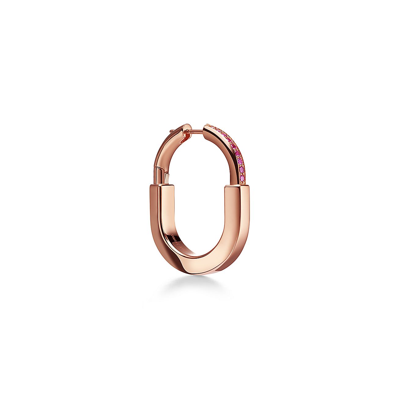 Tiffany Lock ROS ̈¦ Edition Medium 18K Gold Earrings