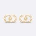 Dior Petit Stud 18K Gold Earrings