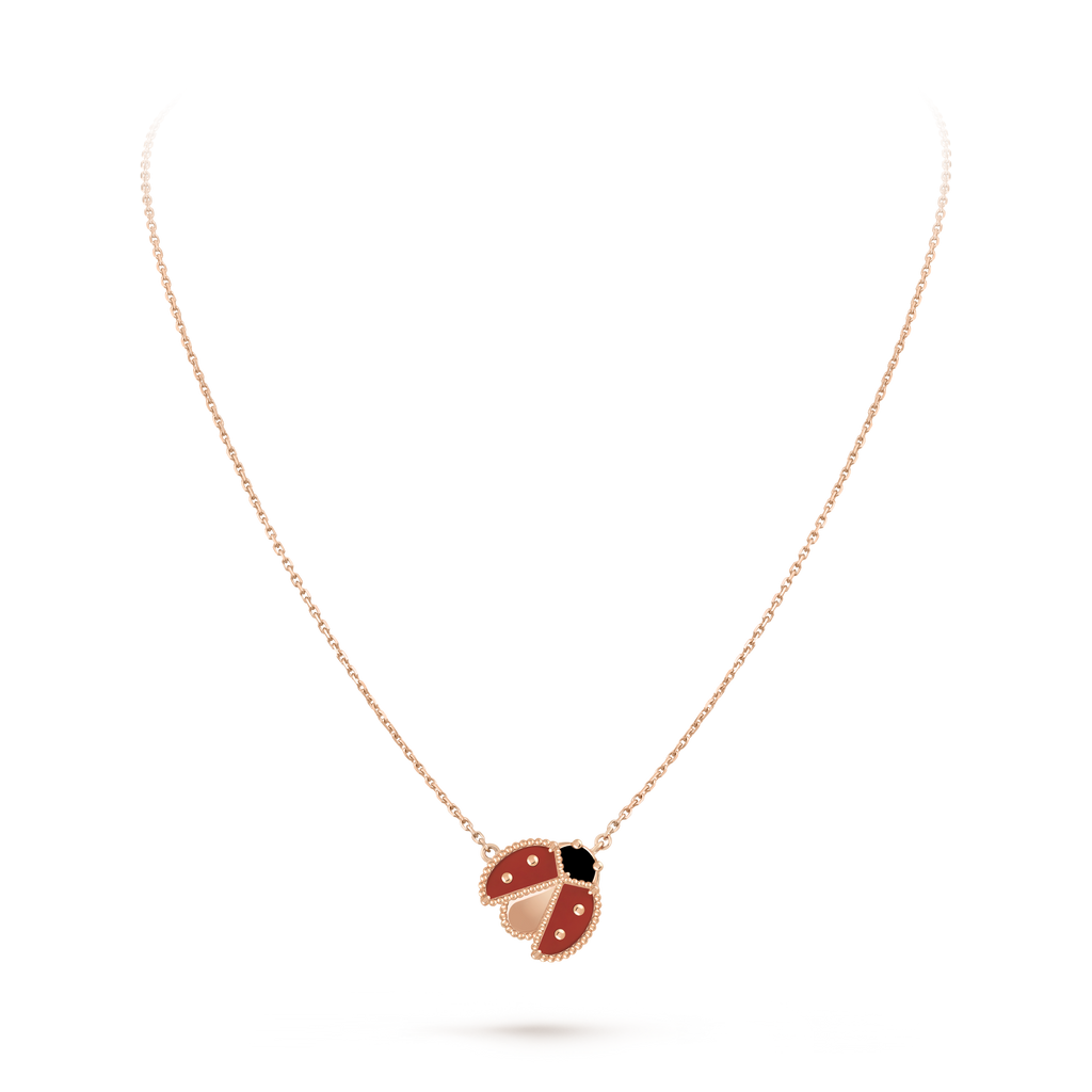 Lucky Spring Pendant 18K Gold Necklace