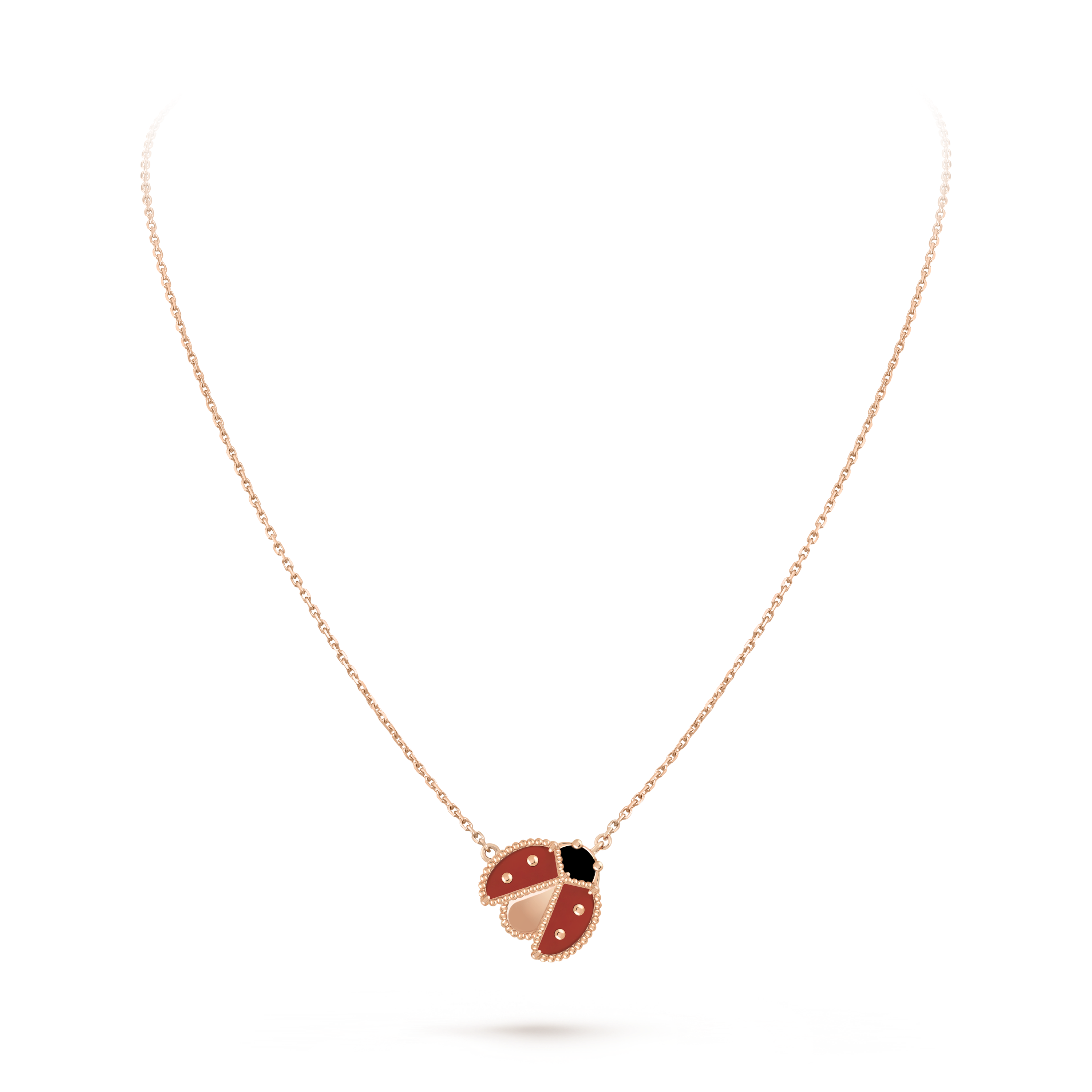 Lucky Spring Pendant 18K Gold Necklace