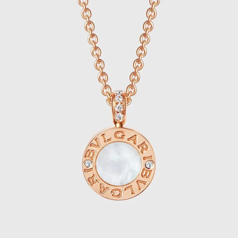 Bvlgari White Ceramic 18K Gold Necklace