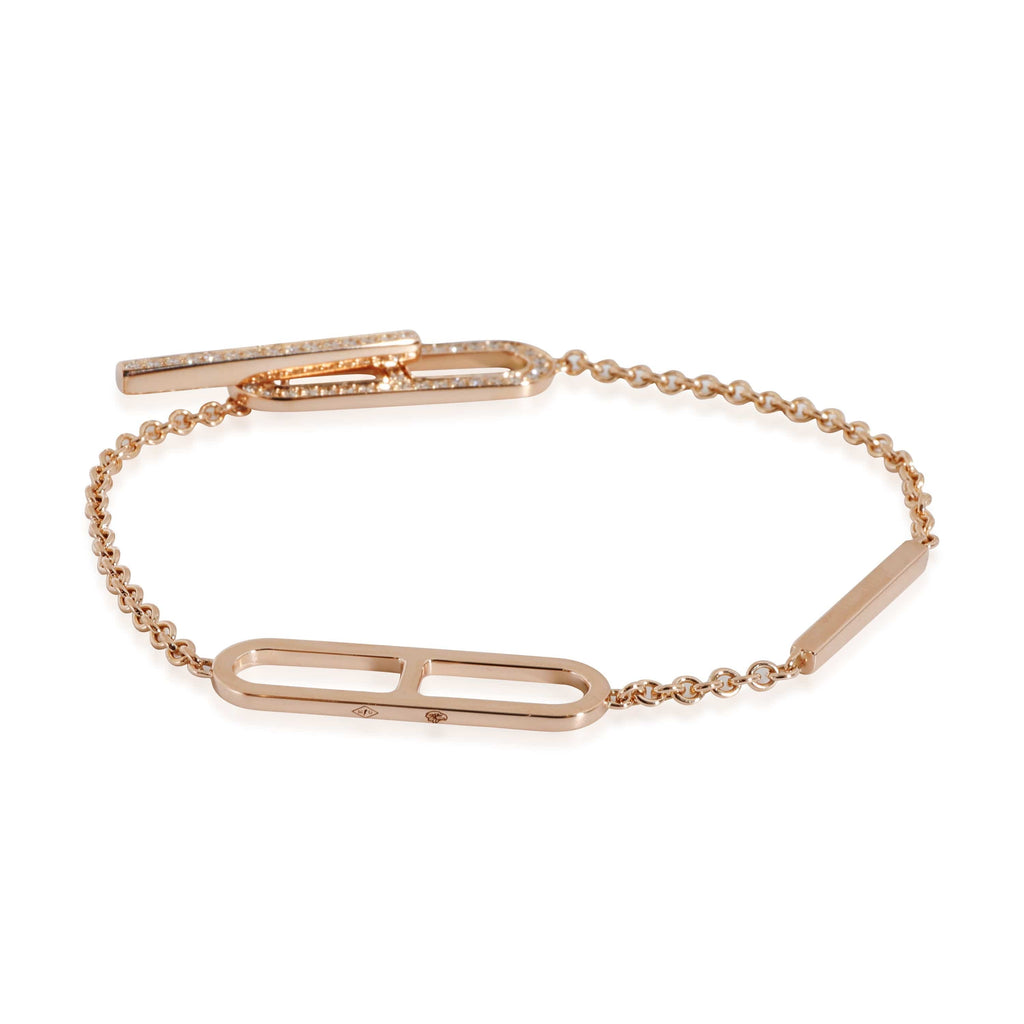 Hermes Ever Chaine D'ancre 18K Gold Bracelet