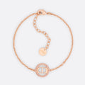 Dior Petit Pink Crystals 18K Gold Bracelet