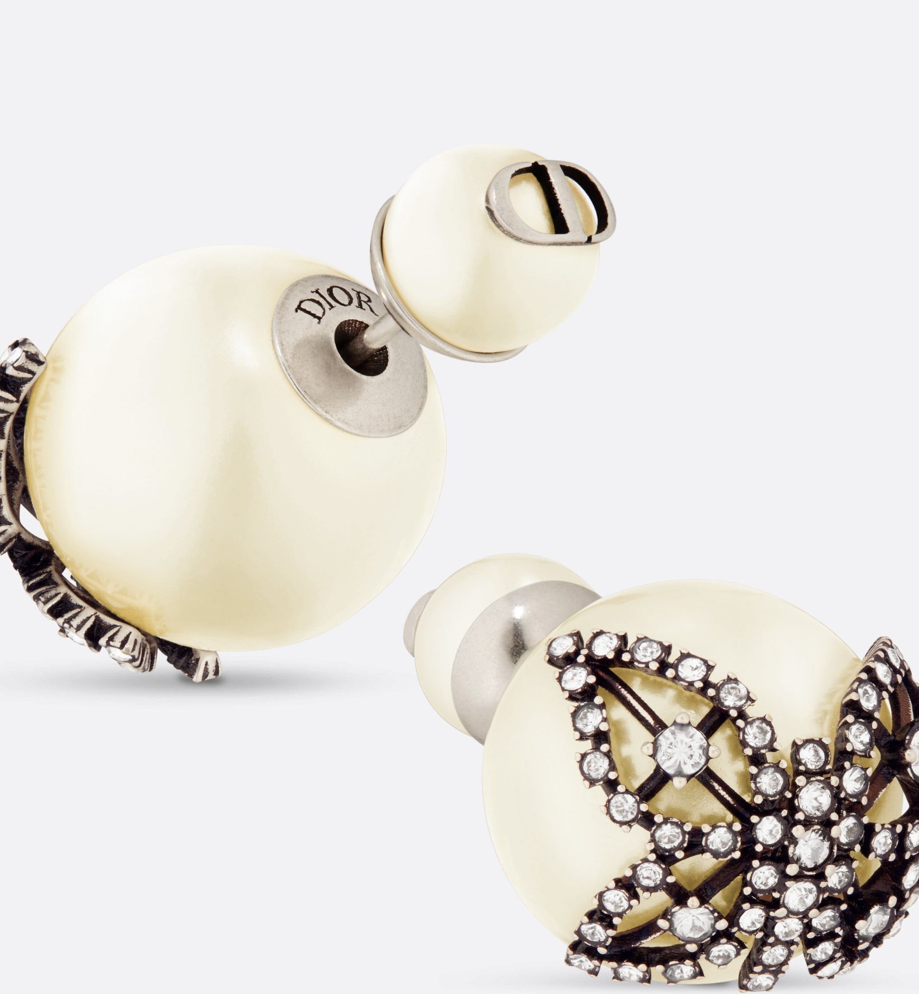 Dior Tribales Butterfly 18K Gold Earrings