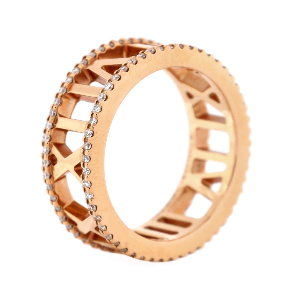 Tiffany Atlas Diamond 18K Gold Ring