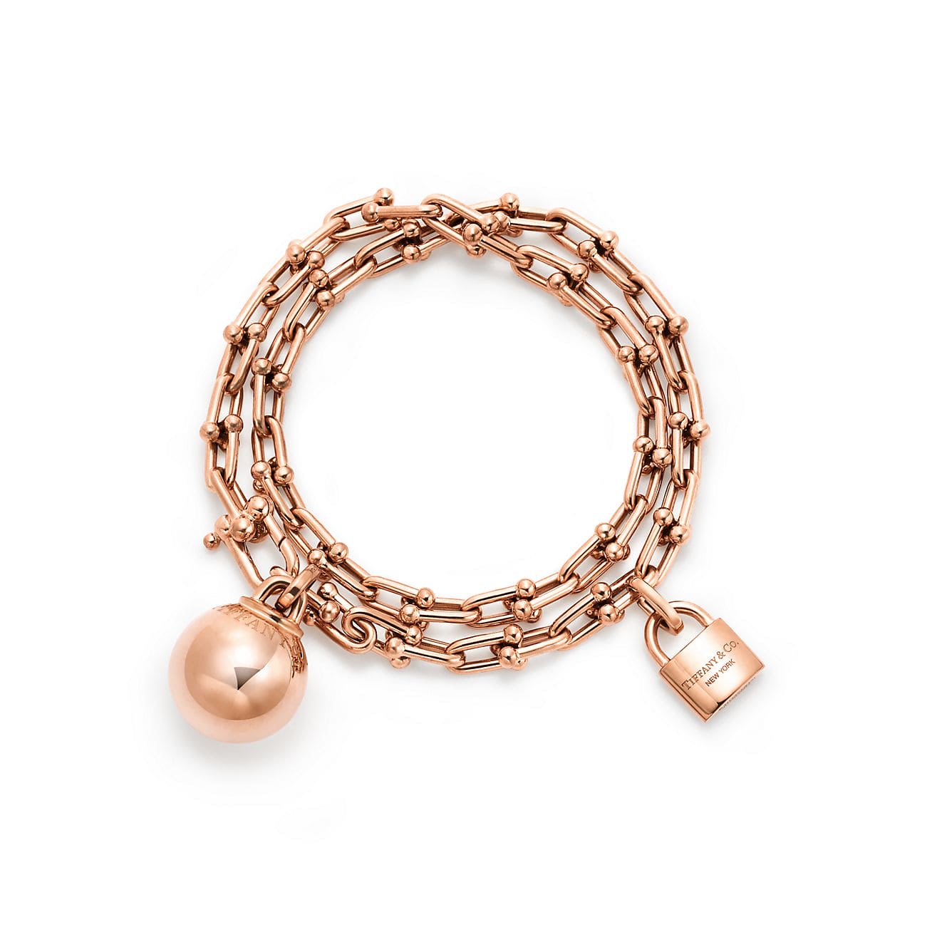 Tiffany HardWear Small Wrap 18K Gold Bracelet