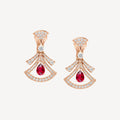 Bvlgari BVLGARI Dream Openwork 18K Gold Earrings