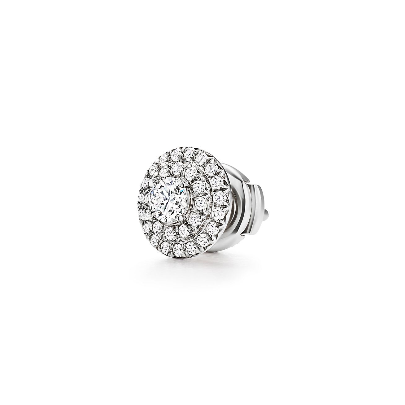 Tiffany Soleste Diamonds 18K White Gold Earrings