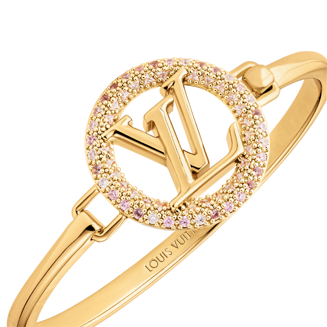 Louis Vuitton Louise Tresor 18K Gold Bracelet