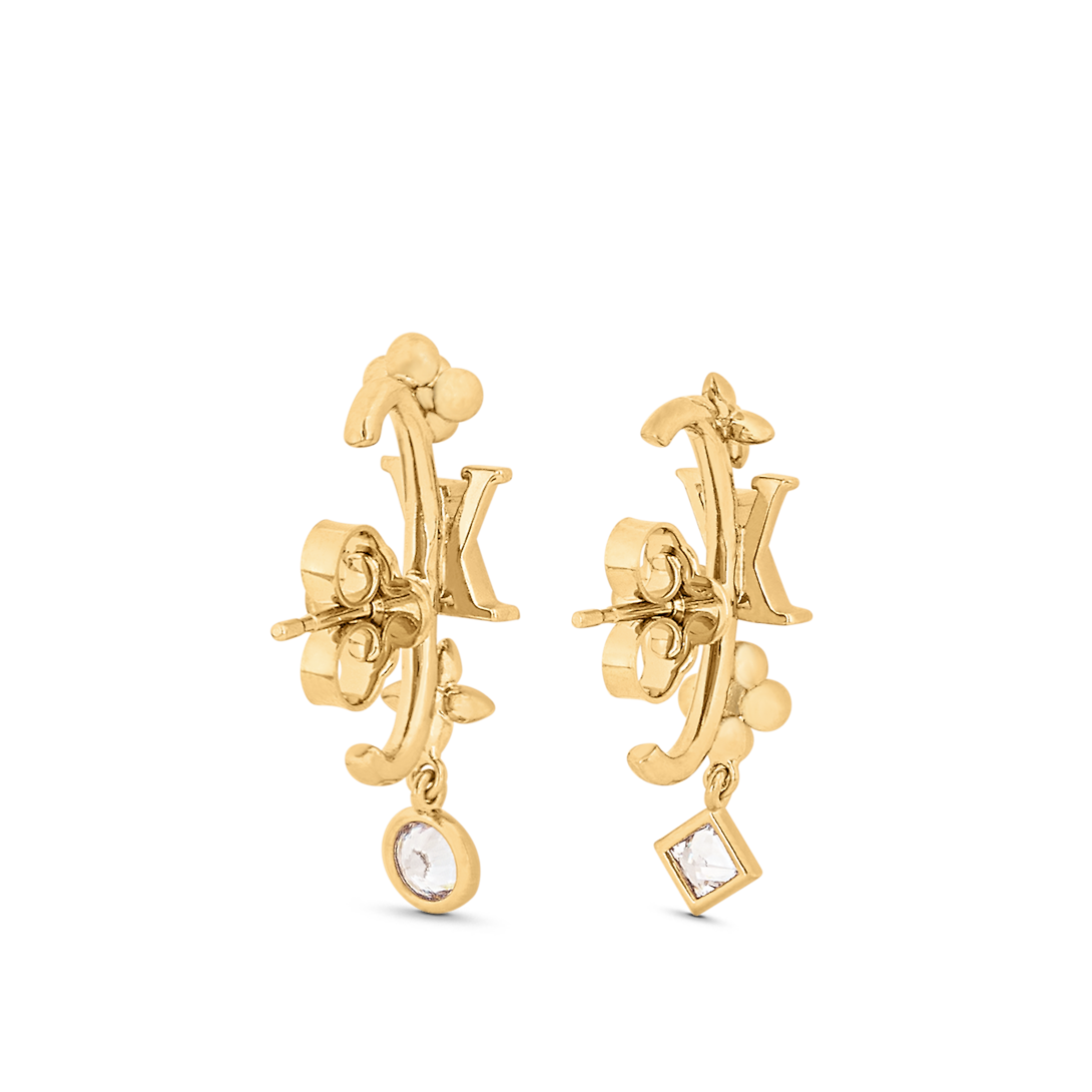 Louis Vuitton In the Sky 18K Gold Earrings